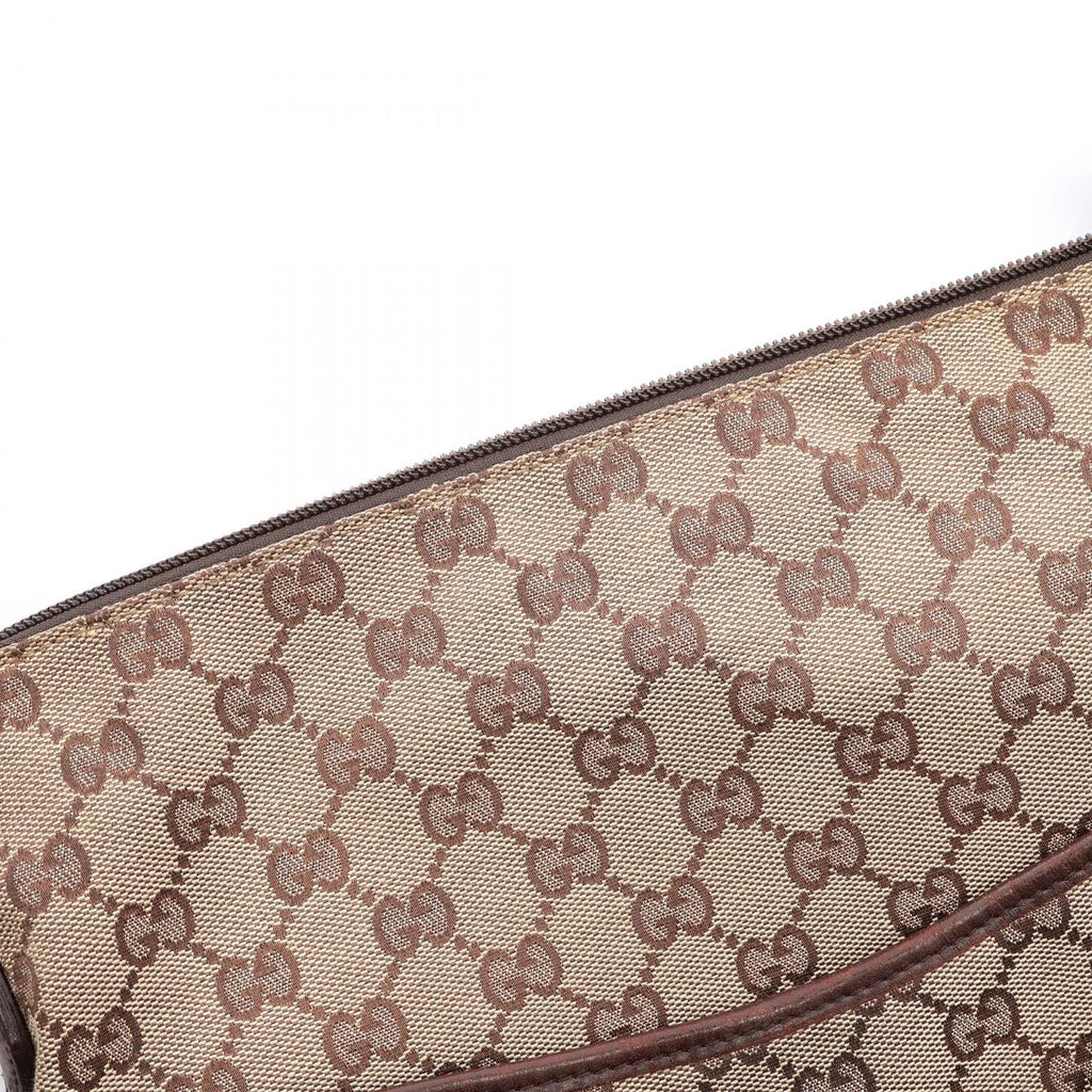 Gucci Shoulder Bag GG Canvas Beige Brown — view 8