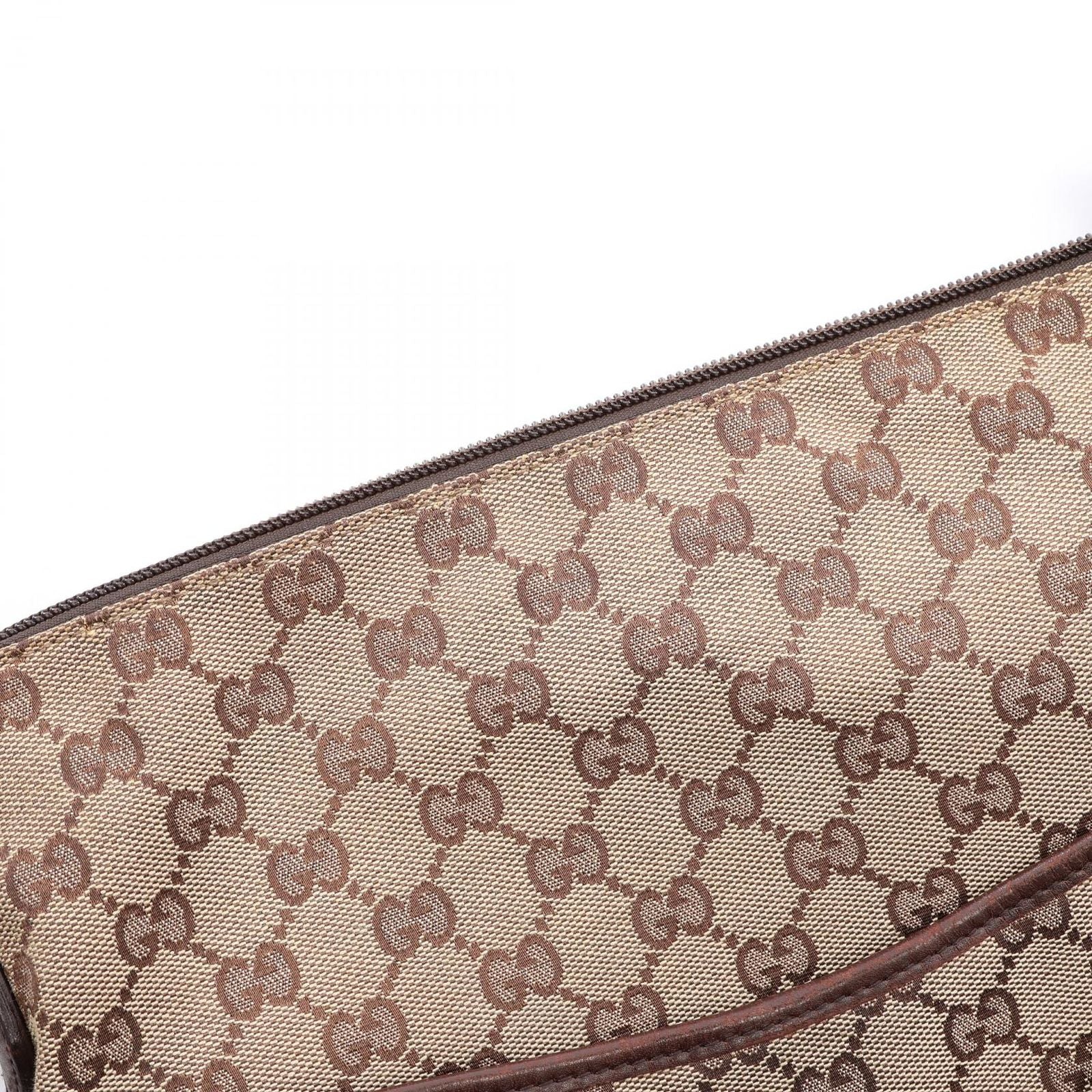 Gucci Shoulder Bag GG Canvas Beige Brown — view 8