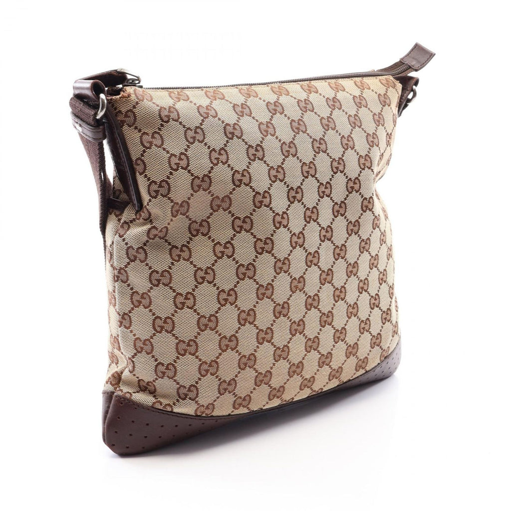 Gucci Shoulder Bag GG Canvas Beige Brown — view 2