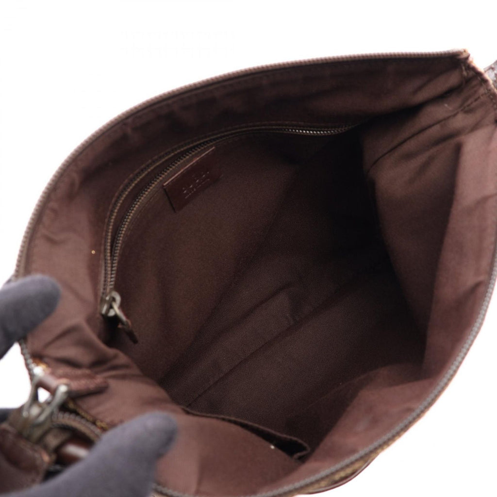 Gucci Shoulder Bag GG Canvas Beige Brown — view 3