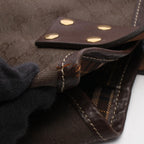 Gucci Tote Large GG Canvas Dark Brown — view 9
