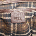 Gucci Tote Large GG Canvas Dark Brown — view 4