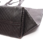 Bottega Veneta Tote Intrecce Omillage Papillon Dark Brown Leather Large — view 7