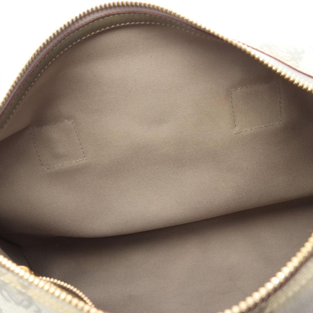 Loewe Tote Anagram Gray Canvas Leather Boston — view 7