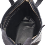 Celine Tote Macadam Black Brown Canvas Leather — view 3