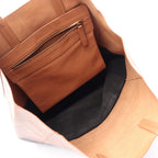 Celine Tote Horizontal Cabas Brown Black Leather — view 3