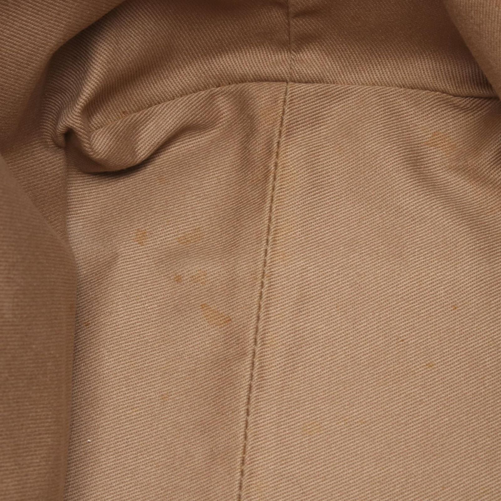 Celine Tote Macadam Beige Ivory Canvas Leather — view 5