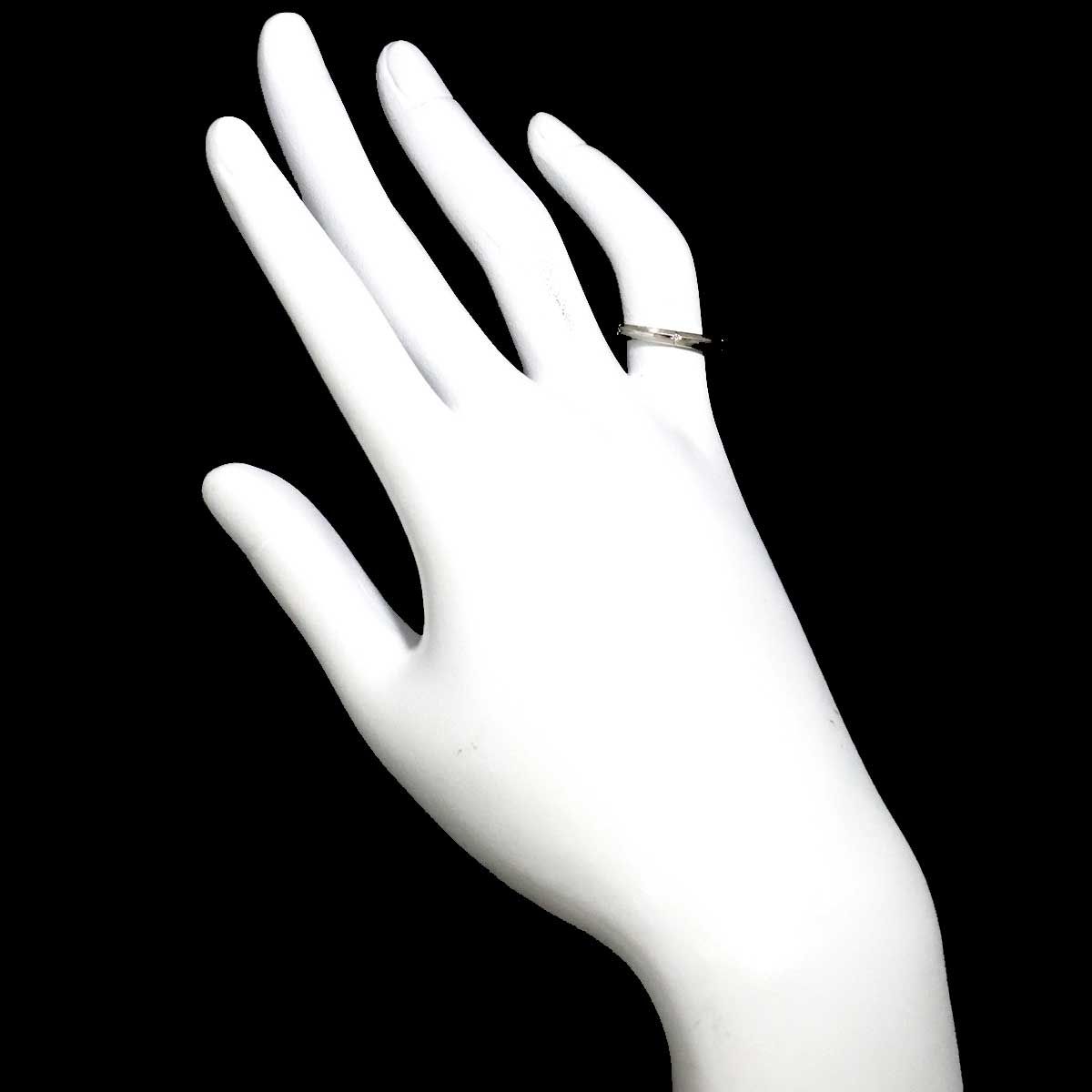Tiffany & Co Streamerica Ring Diamond 18k WG White Gold 750 — view 8