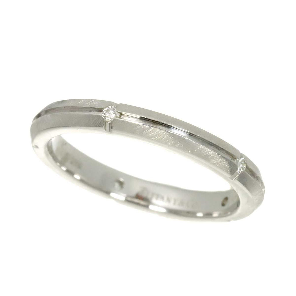 Tiffany & Co Streamerica Ring Diamond 18k WG White Gold 750 — view 5