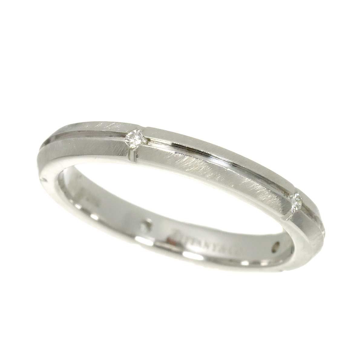 Tiffany & Co Streamerica Ring Diamond 18k WG White Gold 750 — view 5