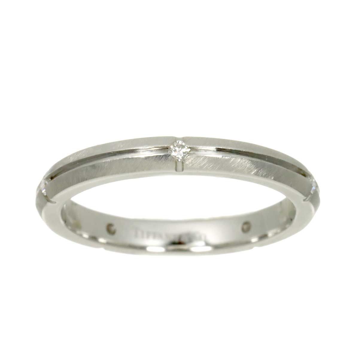 Tiffany & Co Streamerica Ring Diamond 18k WG White Gold 750 — view 2