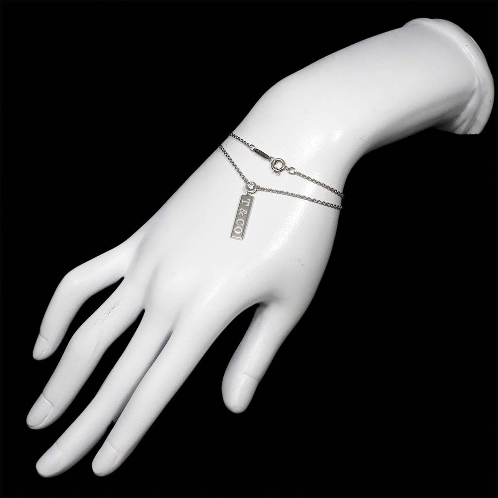 Tiffany & Co Diamond Bracelet 30.5 cm 18k WG White Gold — view 8