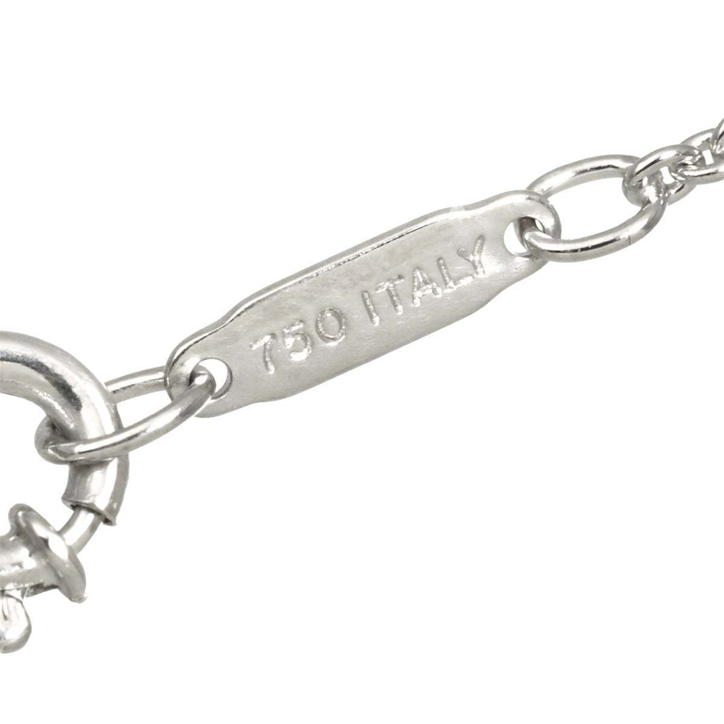 Tiffany & Co Diamond Bracelet 30.5 cm 18k WG White Gold — view 6