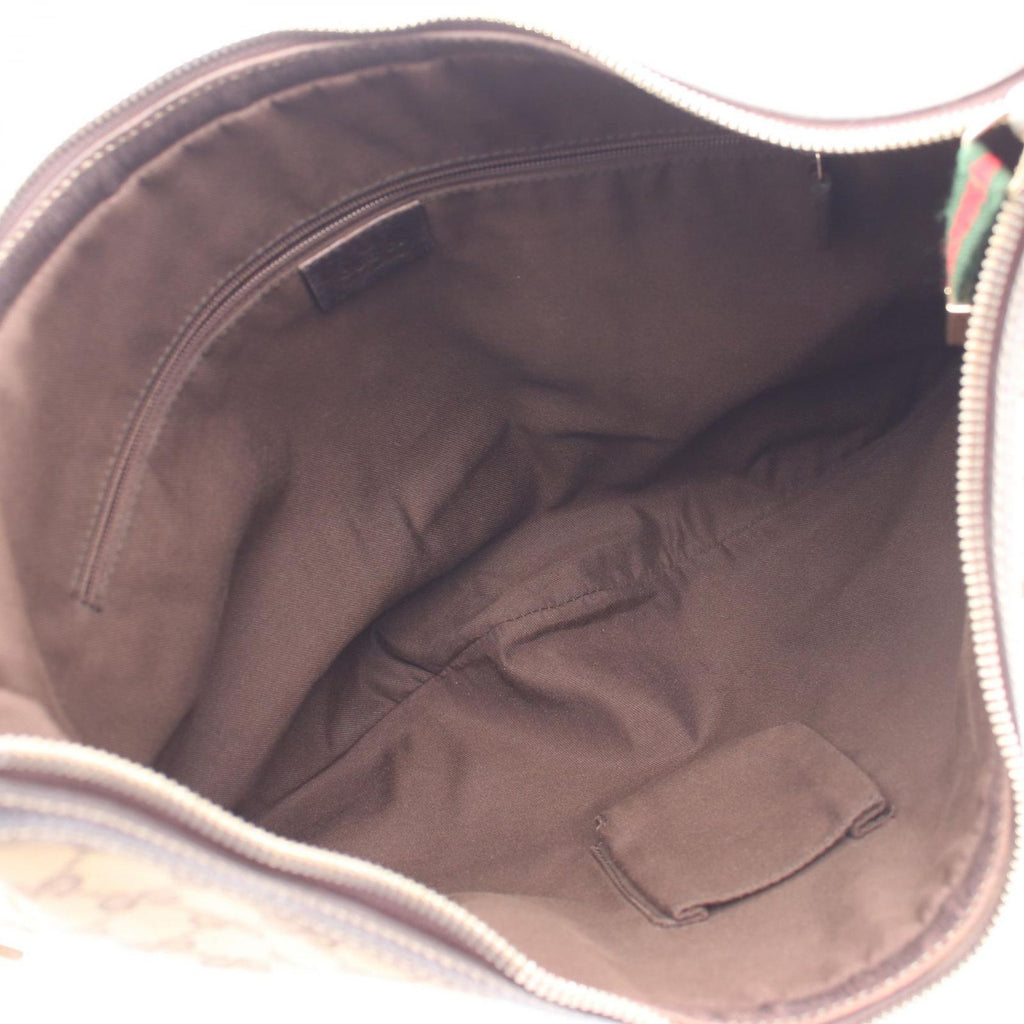 Gucci Shoulder Bag GG Canvas Beige Brown — view 3
