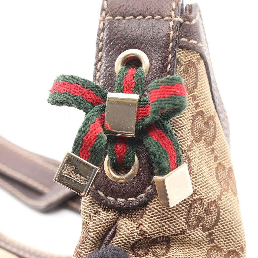 Gucci Shoulder Bag GG Canvas Beige Brown — view 6