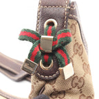 Gucci Shoulder Bag GG Canvas Beige Brown — view 6