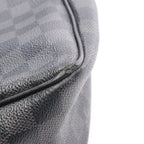 Louis Vuitton Shoulder Bag Daniel GM Damier Graphite Canvas Leather — view 8