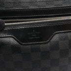Louis Vuitton Shoulder Bag Daniel GM Damier Graphite Canvas Leather — view 4