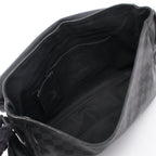 Louis Vuitton Shoulder Bag Daniel GM Damier Graphite Canvas Leather — view 3