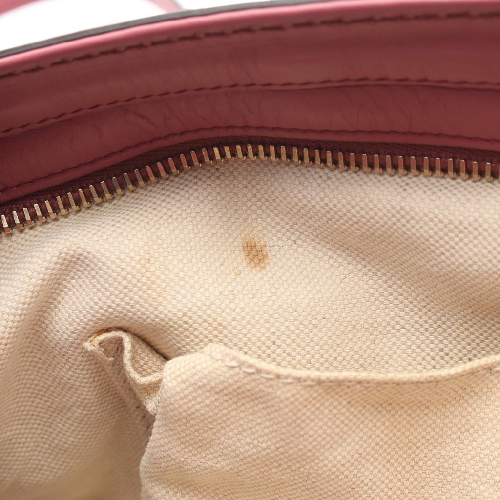 Gucci Shoulder Bag GG Canvas Beige Pink Suki — view 5