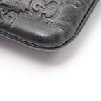Gucci Shoulder Bag Guccissima Black Canvas Leather — view 6