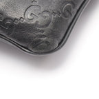 Gucci Shoulder Bag Guccissima Black Canvas Leather — view 5
