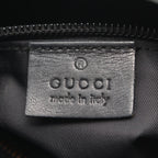 Gucci Shoulder Bag Guccissima Black Canvas Leather — view 4