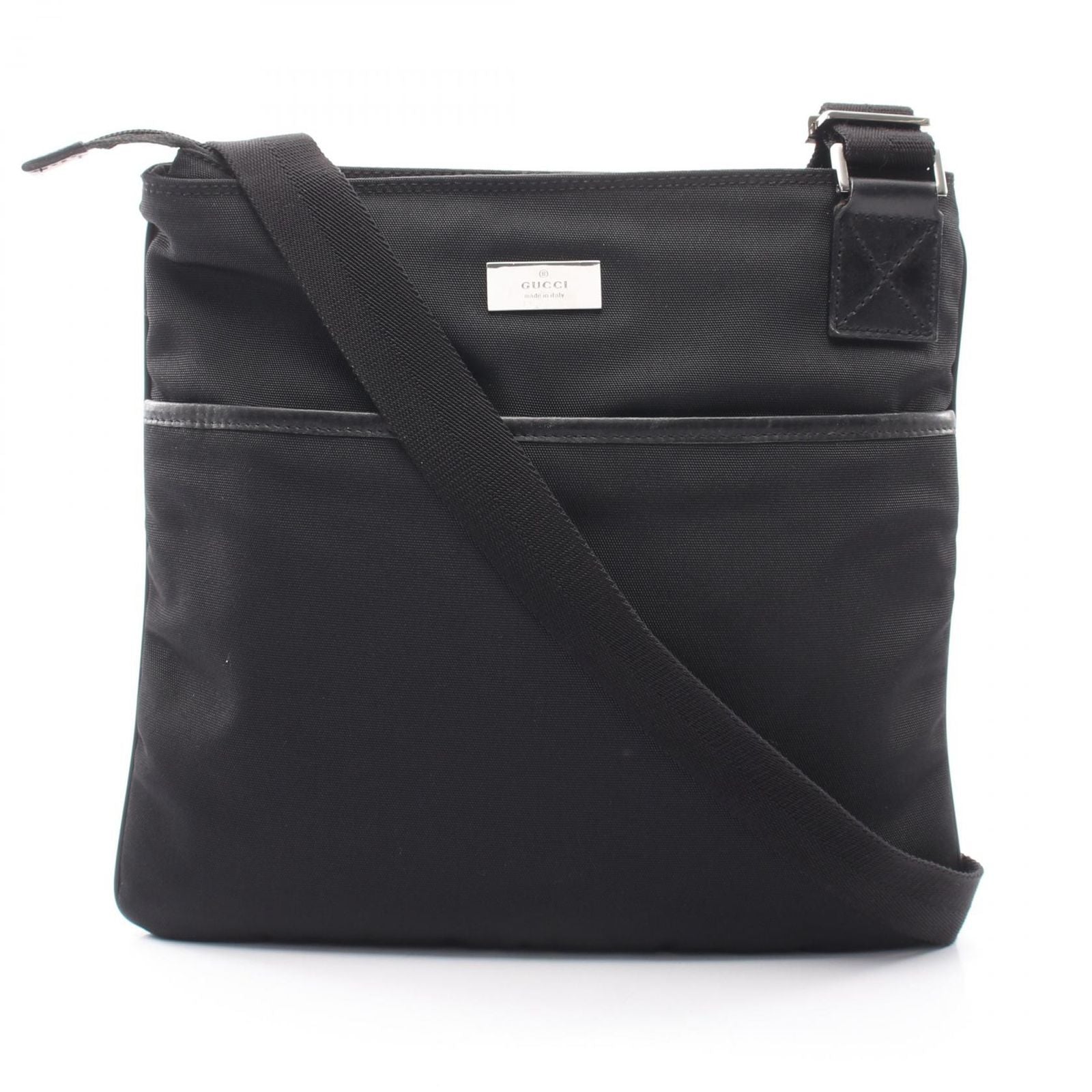Gucci Shoulder Bag Black Leather