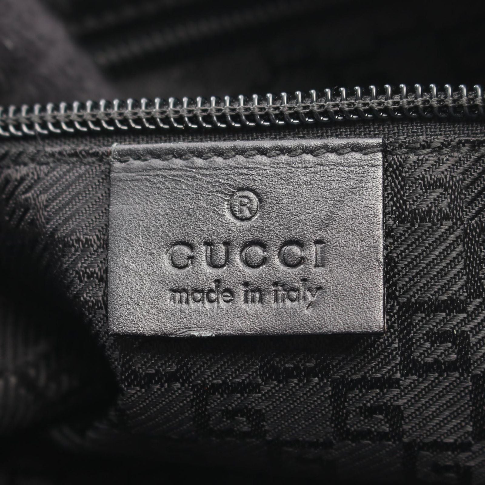 Gucci Shoulder Bag Black Leather — view 4