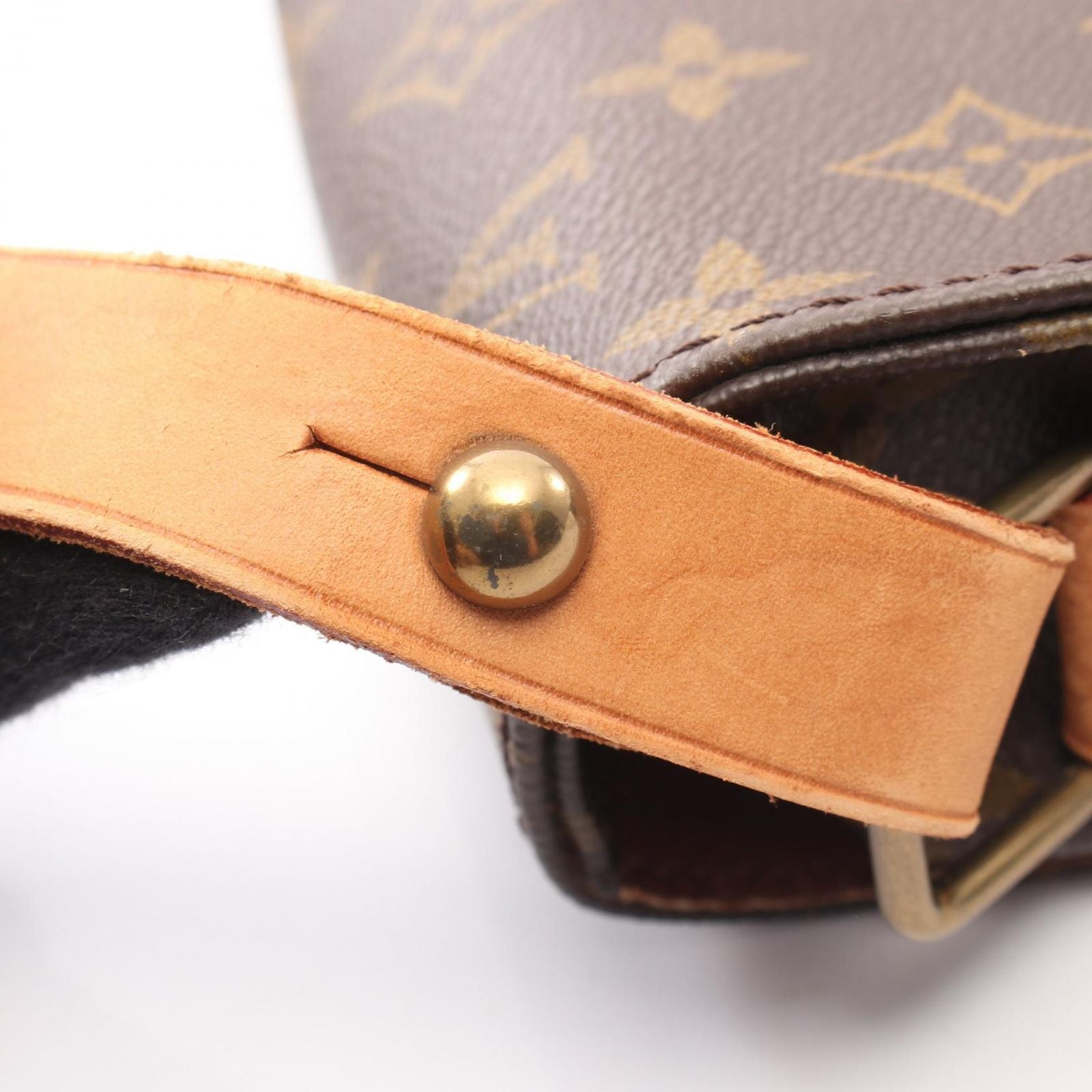 Louis Vuitton Shoulder Bag Cult Ciel Monogram Canvas Leather — view 8