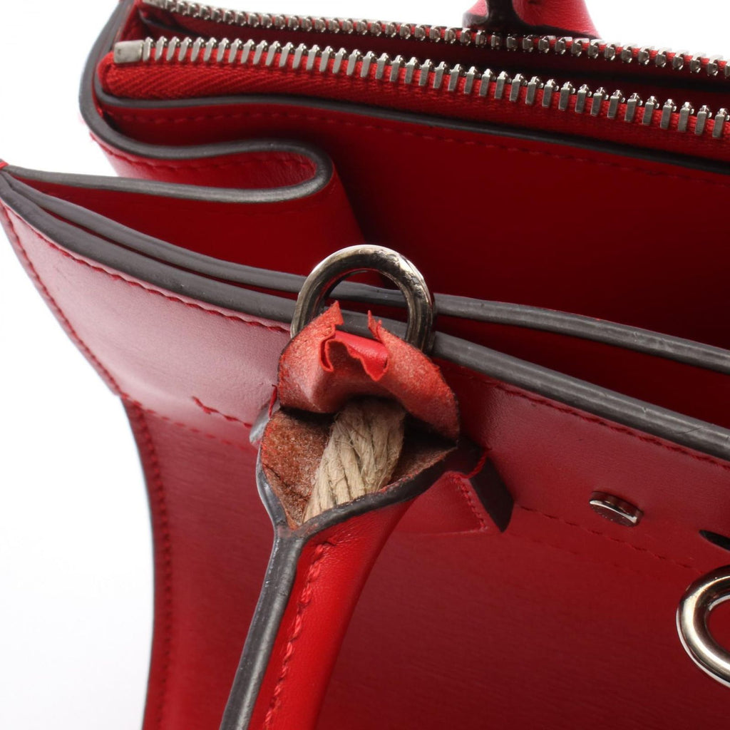 Louis Vuitton Handbag City Steamer PM Rouge Leather — view 6