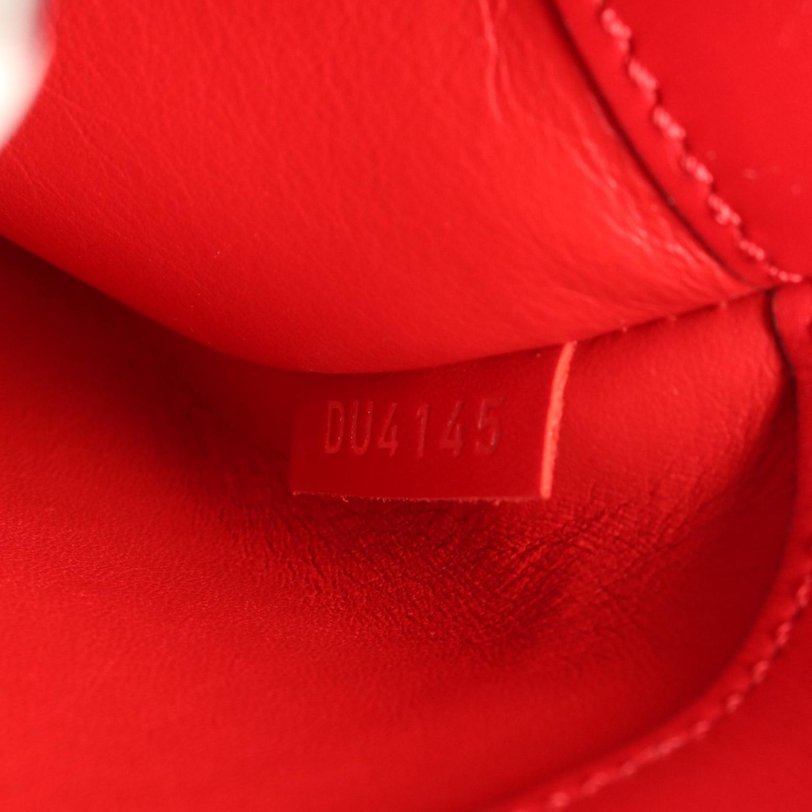 Louis Vuitton Handbag City Steamer PM Rouge Leather — view 5