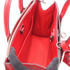 Louis Vuitton Handbag City Steamer PM Rouge Leather — view 3