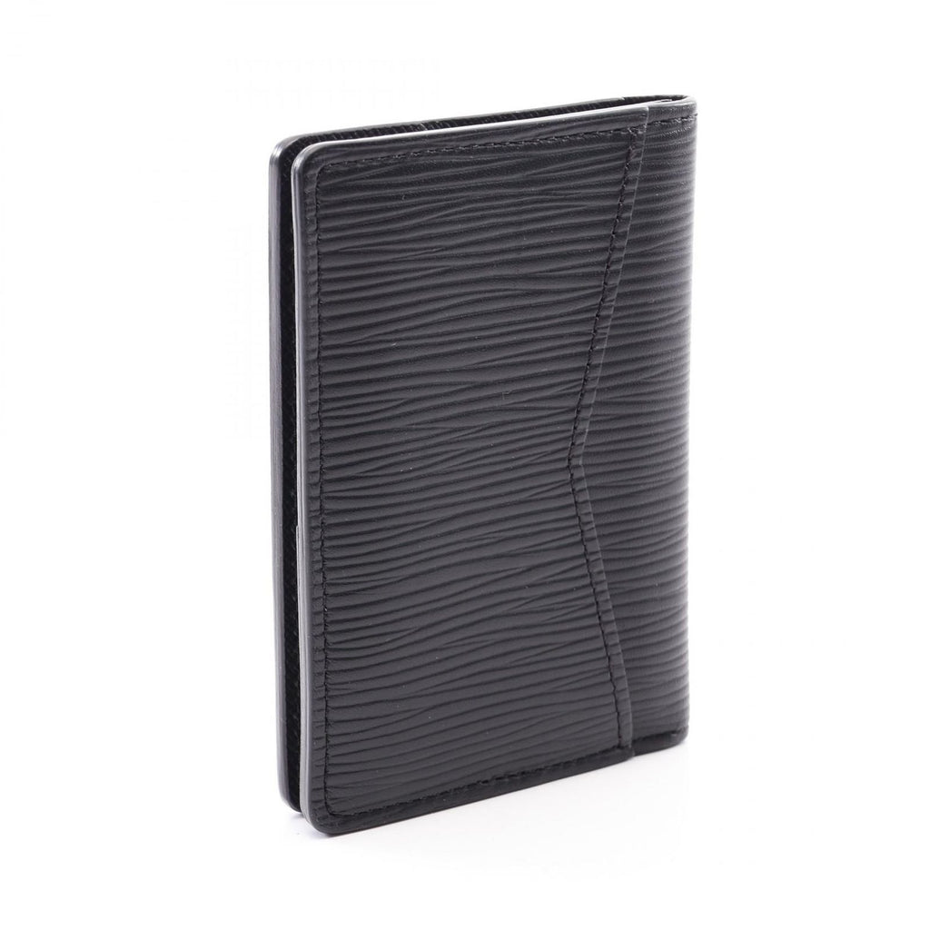 Louis Vuitton Card Case Organizer de Poche Epi Noir Leather — view 2