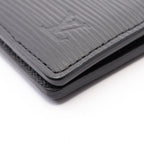 Louis Vuitton Card Case Organizer de Poche Epi Noir Leather — view 7