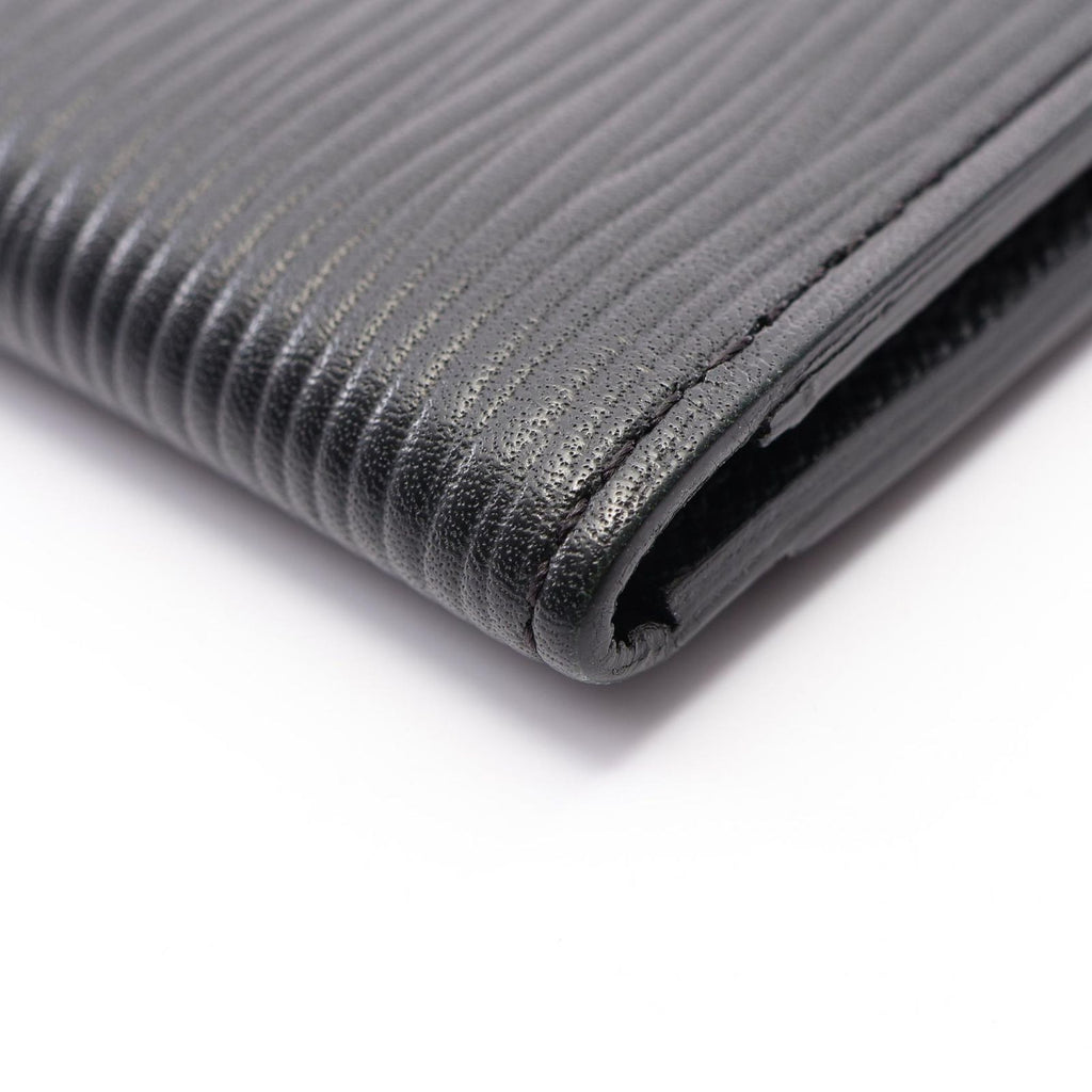 Louis Vuitton Card Case Organizer de Poche Epi Noir Leather — view 6