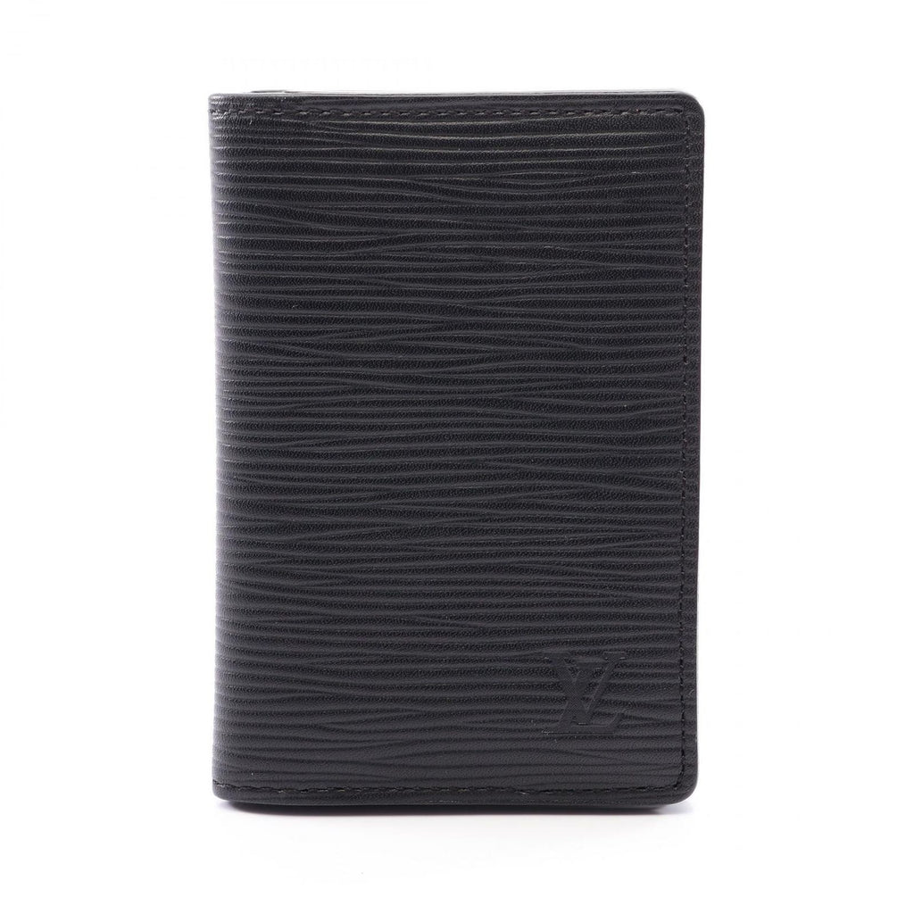 Louis Vuitton Card Case Organizer de Poche Epi Noir Leather