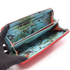 Hermes Round Wallet Azap Long Silk in le Juc Long — view 3
