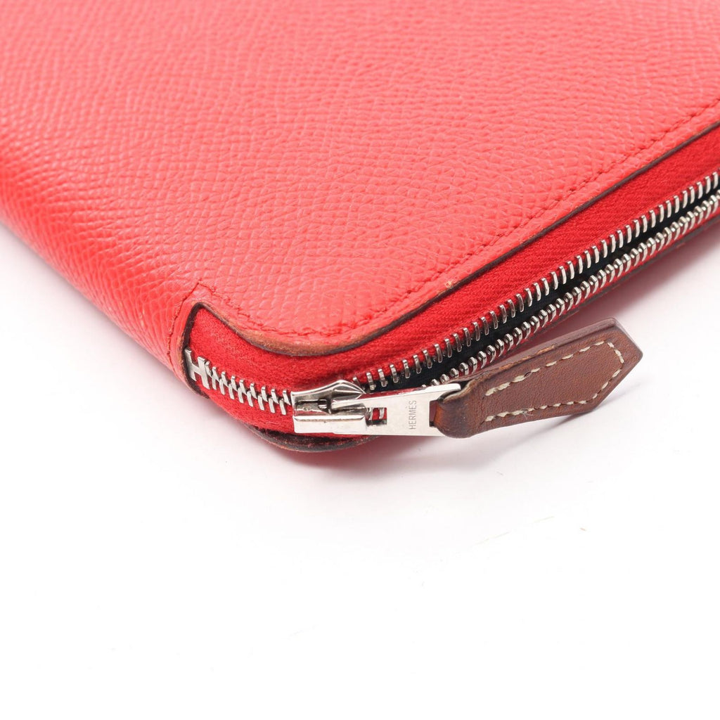 Hermes Round Wallet Azap Long Silk in le Juc Long — view 8