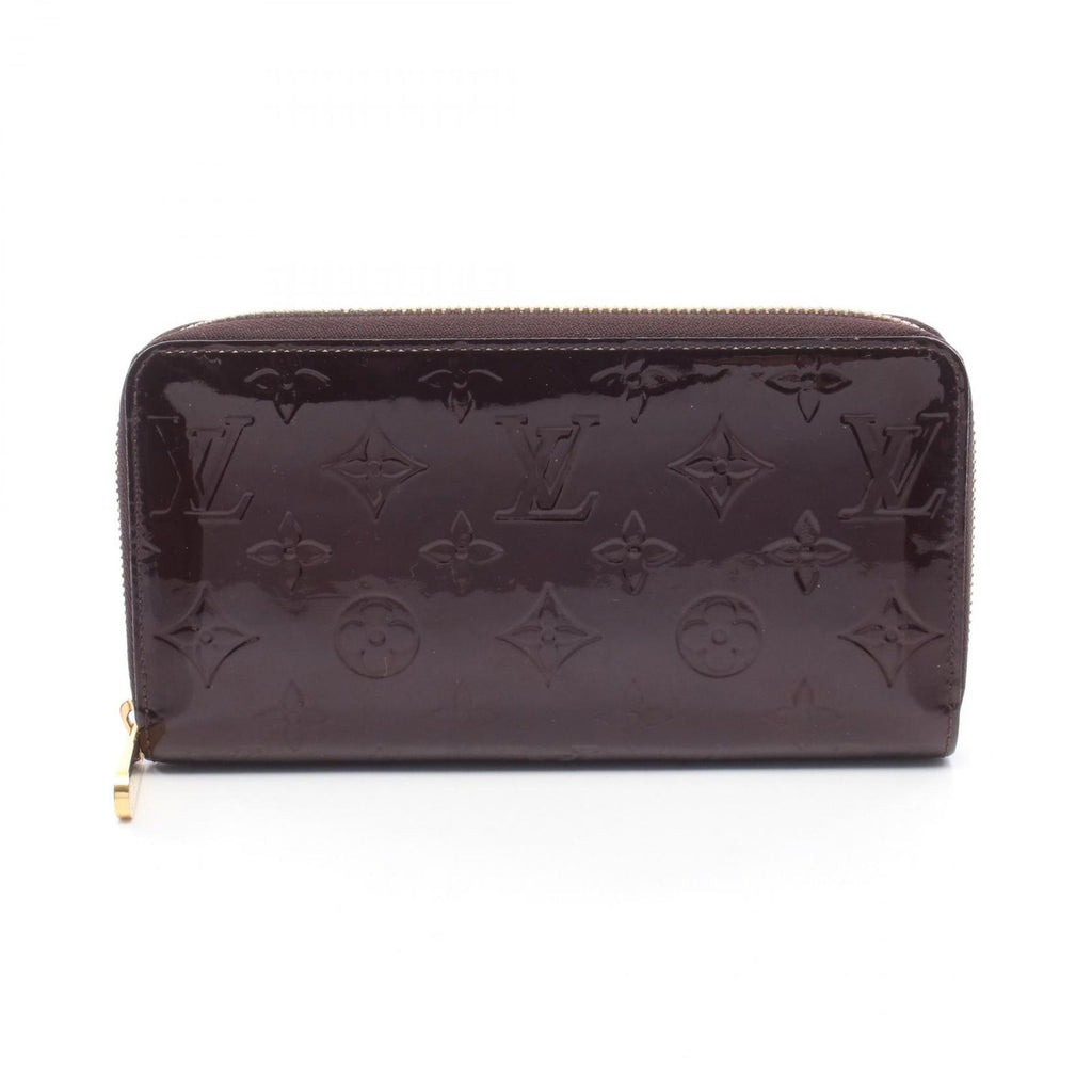 Louis Vuitton Round Wallet Zippy Amarante Leather