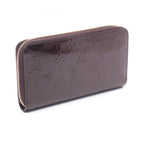 Louis Vuitton Round Wallet Zippy Amarante Leather — view 2