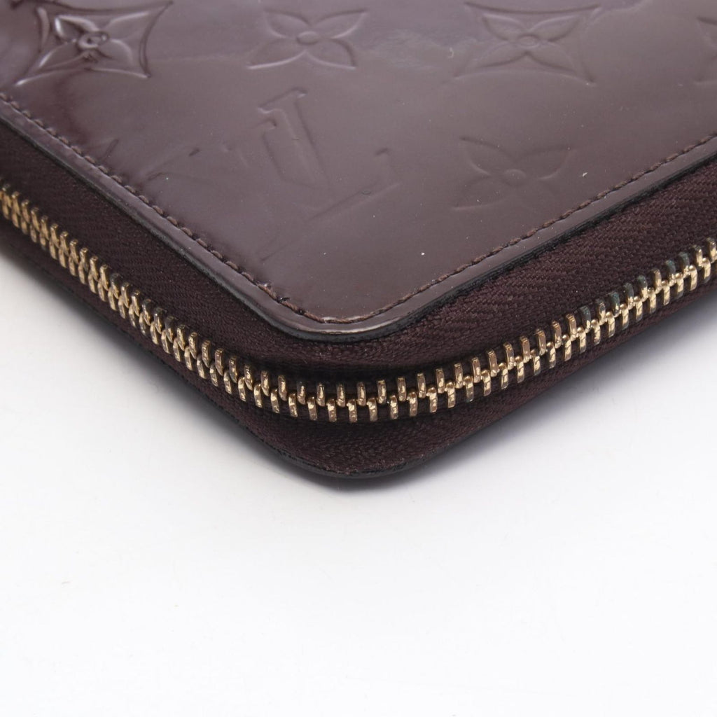 Louis Vuitton Round Wallet Zippy Amarante Leather — view 8
