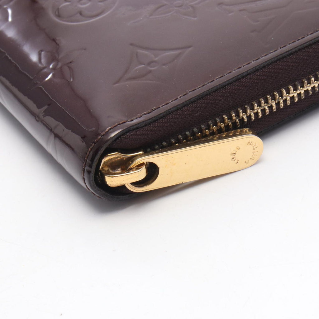 Louis Vuitton Round Wallet Zippy Amarante Leather — view 7