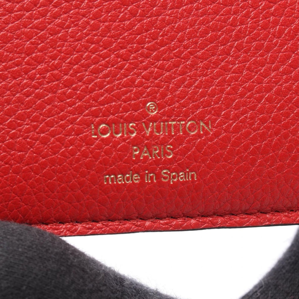 Louis Vuitton Hook Wallet Portefeuille Pallas Compact Cerise Leather — view 5