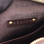 Celine Shoulder Bag Dark Brown Leather — view 4