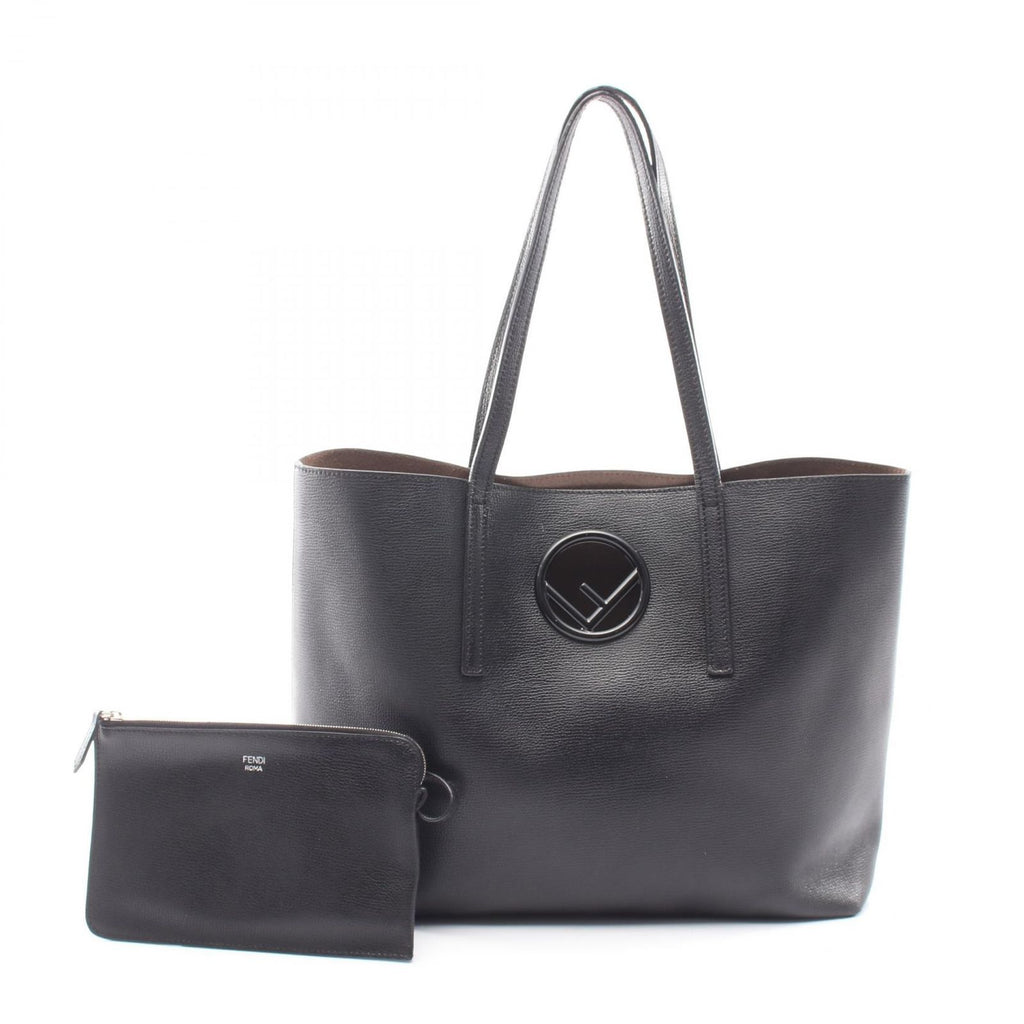 Fendi Tote Is Shopping Black Leather