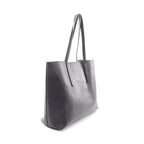 Fendi Tote Is Shopping Black Leather — view 2