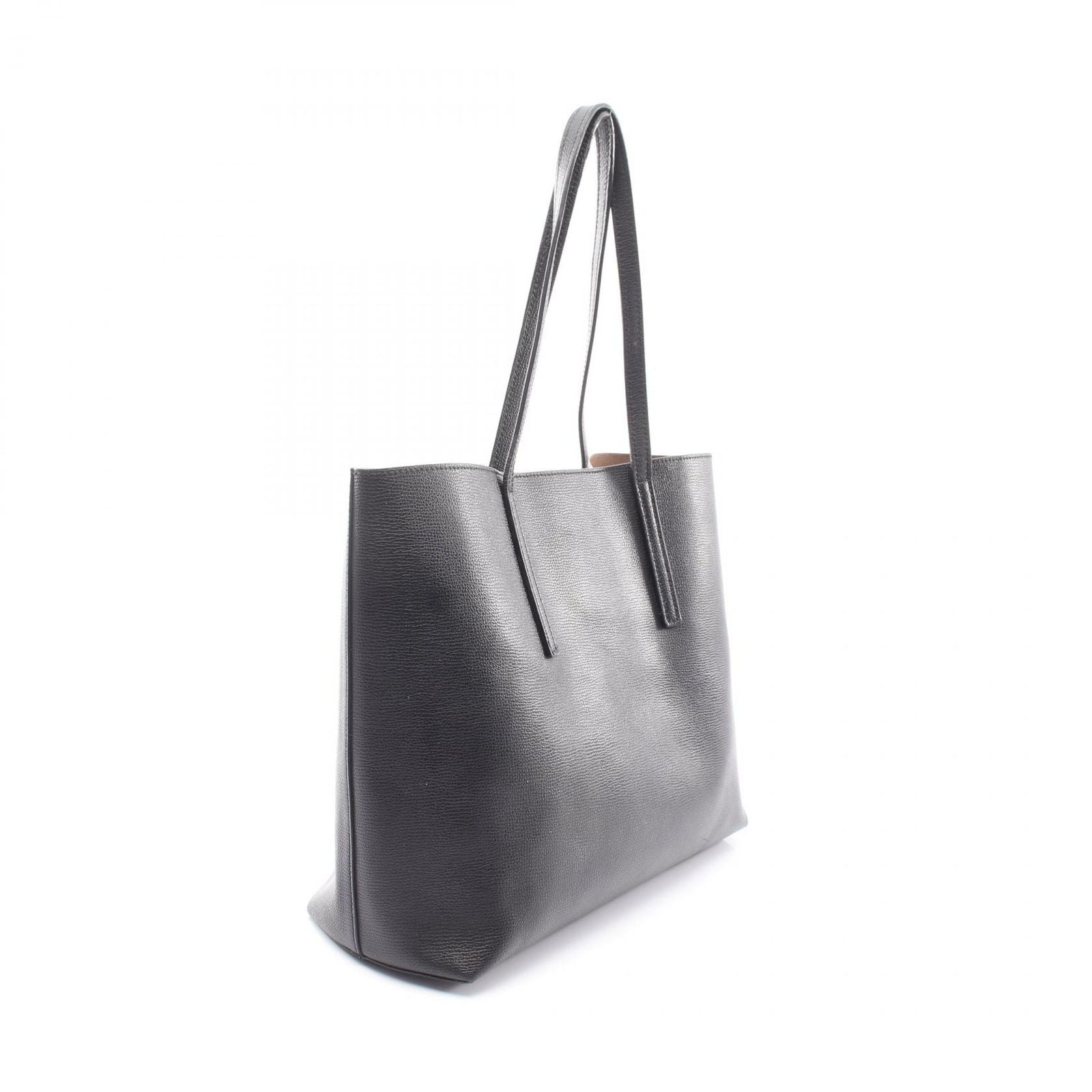 Fendi Tote Is Shopping Black Leather — view 2