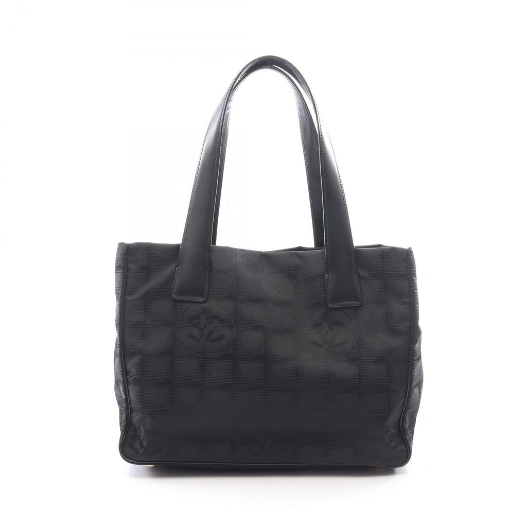 Chanel Tote New Travel Line PM Black Leather New PM