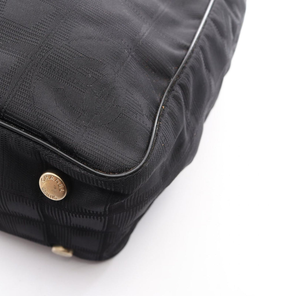 Chanel Tote New Travel Line PM Black Leather New PM — view 6